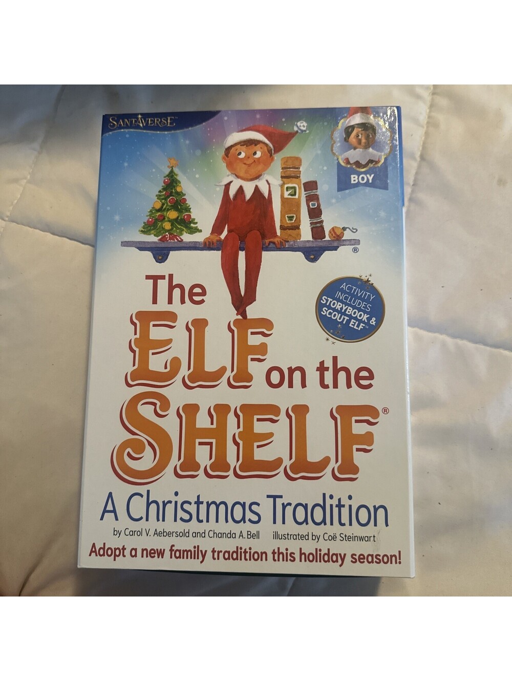 The Elf On The Shelf  Story Book Boxed NO ELF box and book brand new